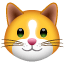 Katte emoji U+1F431