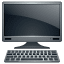 Emoji til stationær computer U+1F5A5