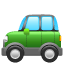 Grøn bil-emoji U+1F699