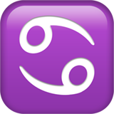 Krebsens stjernetegn emoji