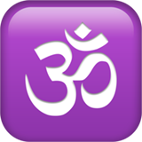 Om-symbol devanagari Whatsapp