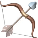 Emoji med bue og pil