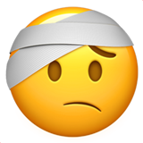 Emoji med bandage