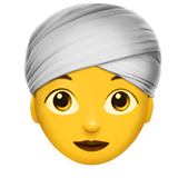 kvinde med turban