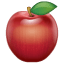 Rødt æble emoji U+1F34E Rødt æble emoji U+1F34E